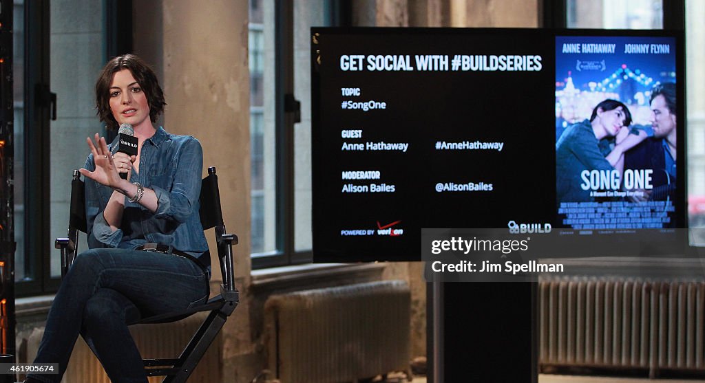 AOL Build Speaker Series: Anne Hathaway