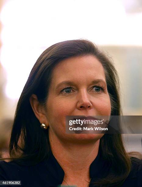 Meredith Attwell Baker president and CEO of CTIA-The Wireless Association, appears before the Senate Commerce, Science and Transportation Committee...