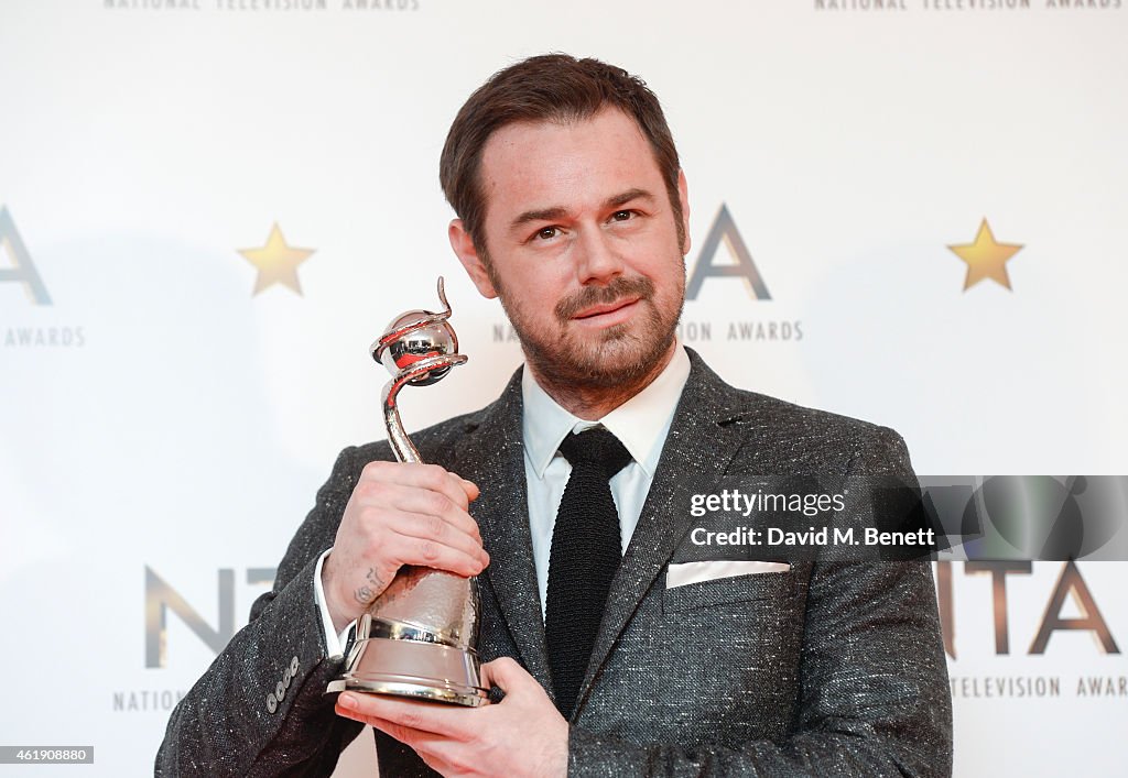 National Television Awards - Winners Room