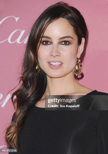 Actress Berenice Marlohe arrives at the 26th Annual Palm Springs International Film Festival Awards Gala Presented By Cartier at Palm Springs...