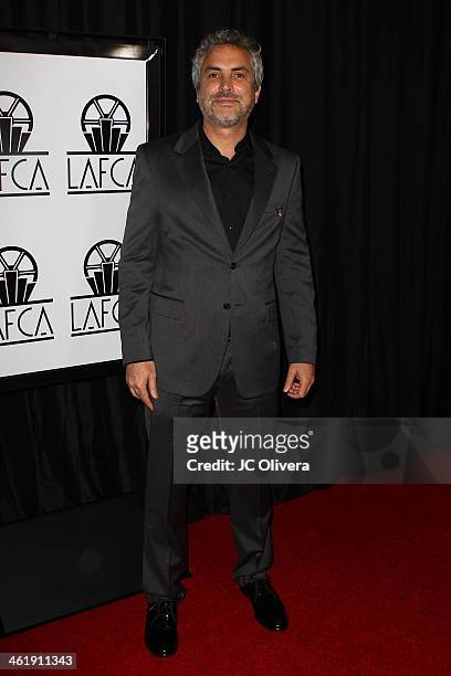 Filmmaker Alfonso Cuaron attends The 39th Annual Los Angeles Film Critics Association Awards at InterContinental Hotel on January 11, 2014 in Century...