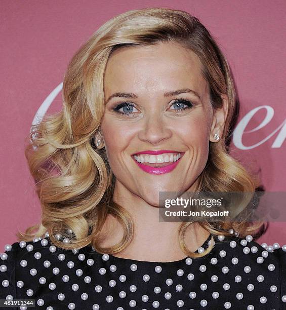 Actress Reese Witherspoon arrives at the 26th Annual Palm Springs International Film Festival Awards Gala Presented By Cartier at Palm Springs...