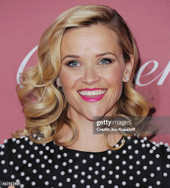 Actress Reese Witherspoon arrives at the 26th Annual Palm Springs International Film Festival Awards Gala Presented By Cartier at Palm Springs...