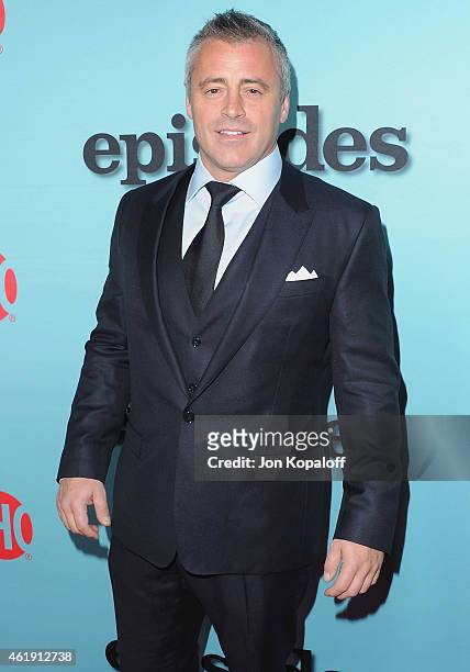 Actor Matt LeBlanc arrives at Showtime Celebrates All-New Seasons Of "Shameless," "House Of Lies" And "Episodes" at Cecconi's Restaurant on January...