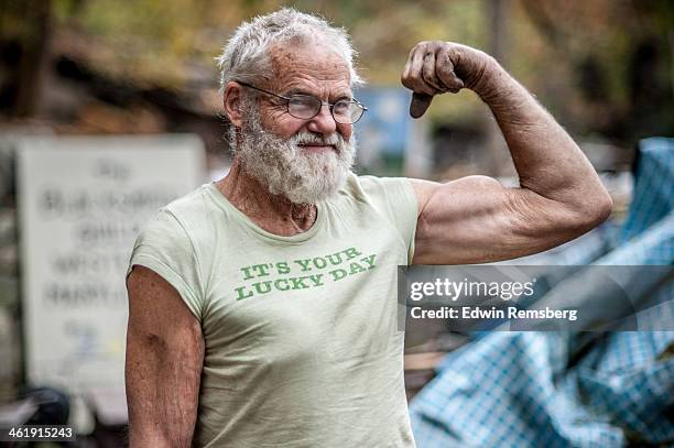 lucky day - bicep stockfoto's en -beelden