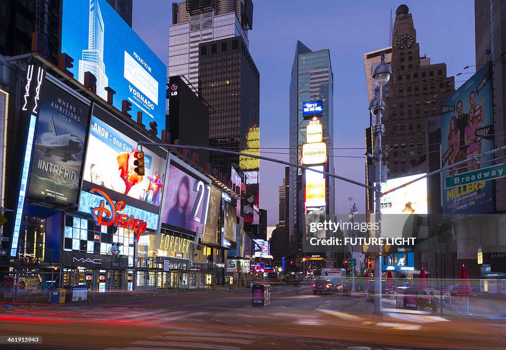 Times Square in Midtown Manhattan