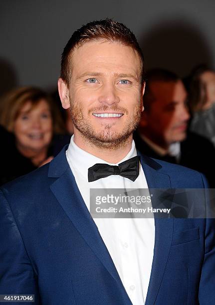 Matthew Wolfenden attends the National Television Awards at 02 Arena on January 21, 2015 in London, England.