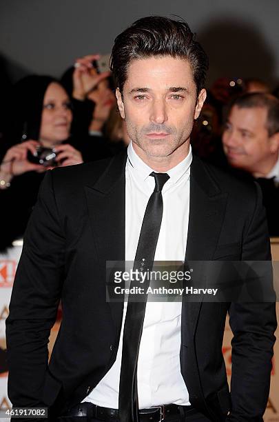 Jake Canuso attends the National Television Awards at 02 Arena on January 21, 2015 in London, England.