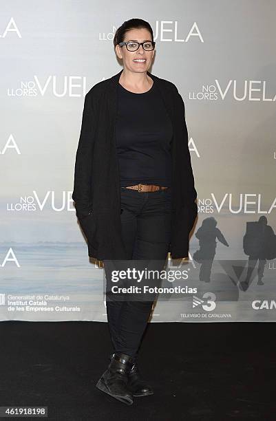 Neus Sanz attends the 'No Llores , Vuela' premiere at Callao Cinema on January 21, 2015 in Madrid, Spain.