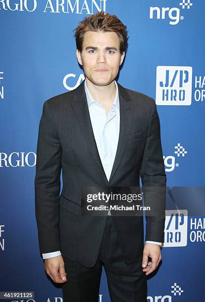 Paul Wesley arrives at the 3rd Annual Sean Penn & Friends Help Haiti Home Gala benefiting J/P HRO presented By Giorgio Armani held at Montage Beverly...