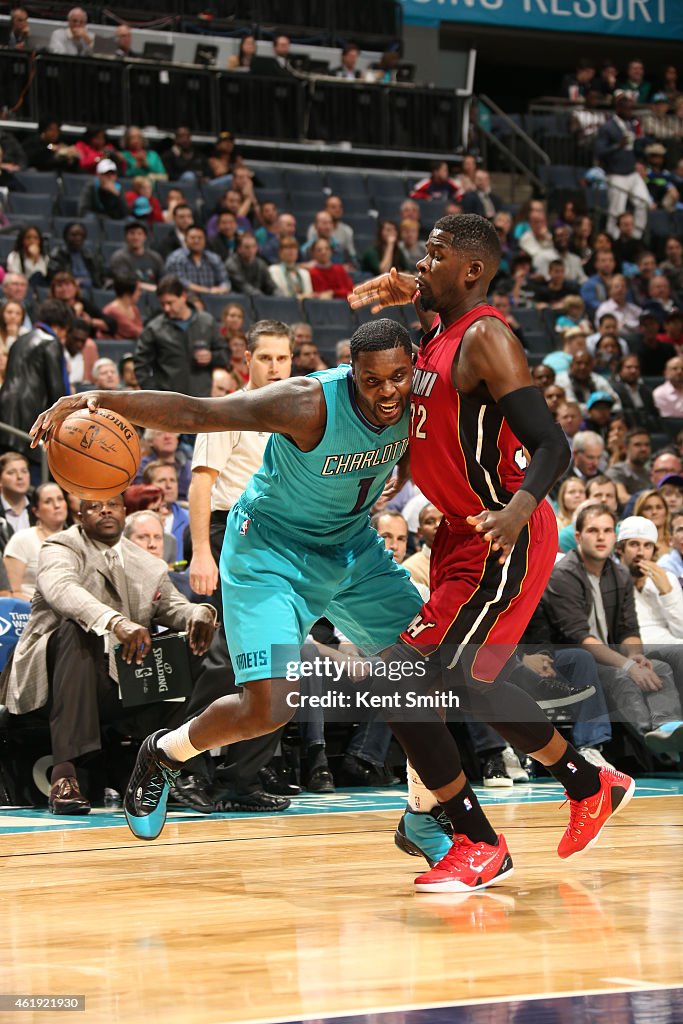 Miami Heat v Charlotte Hornets