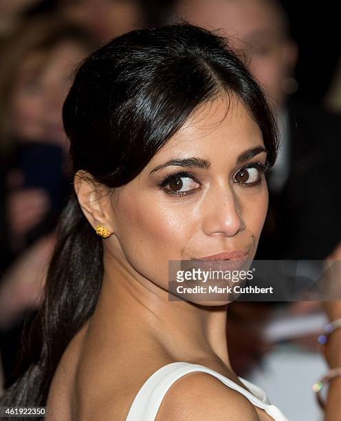 Fiona Wade attends the National Television Awards at 02 Arena on January 21, 2015 in London, England.