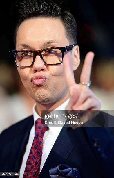 Gok Wan attends the National Television Awards at 02 Arena on January 21, 2015 in London, England.