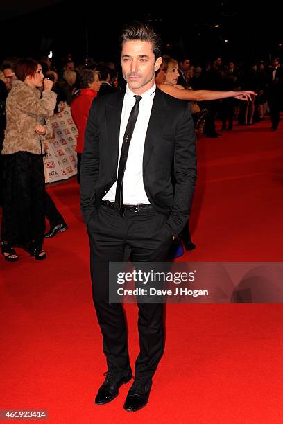 Jake Canuso attends the National Television Awards at 02 Arena on January 21, 2015 in London, England.