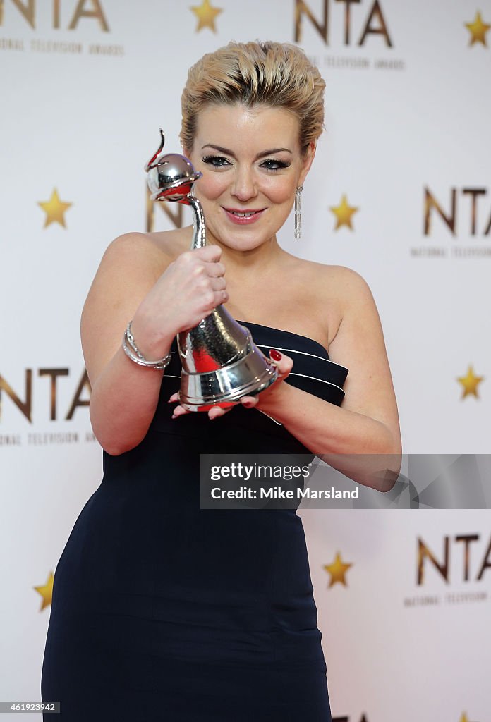 National Television Awards - Winners Room