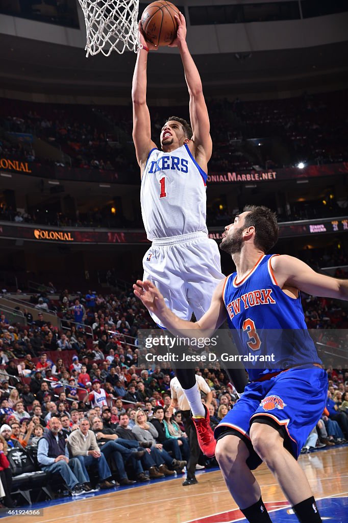 Philadelphia 76ers V New York Knicks