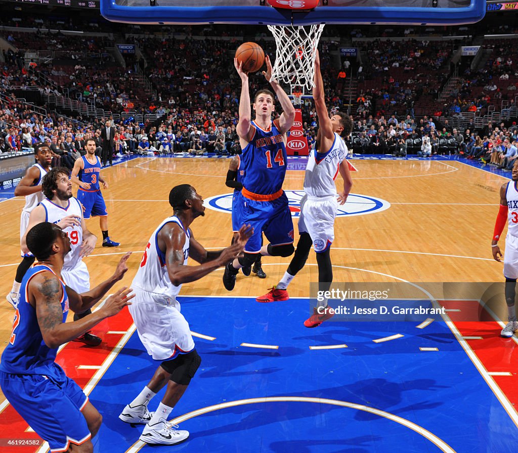 Philadelphia 76ers V New York Knicks