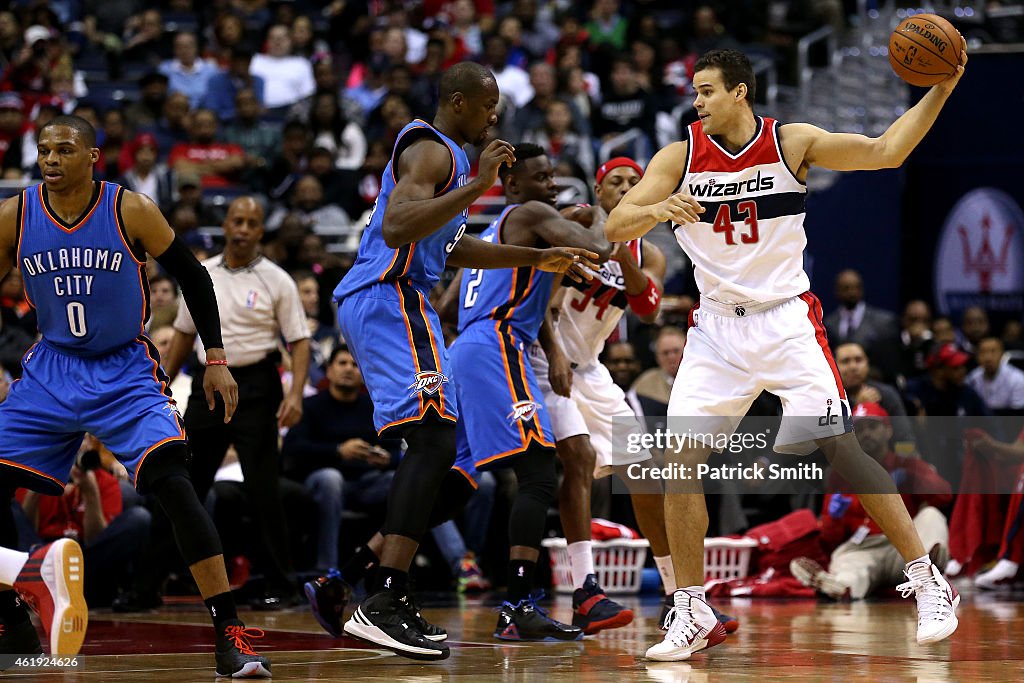 Oklahoma City Thunder v Washington Wizards