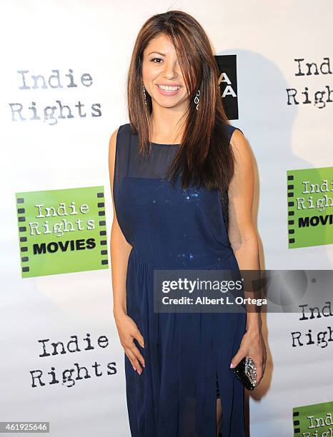 Actress Daisy Hillary arrives for the Screening Of "Pretty Rosebud" held at Arena Cinema Hollywood on January 16, 2015 in Hollywood, California.