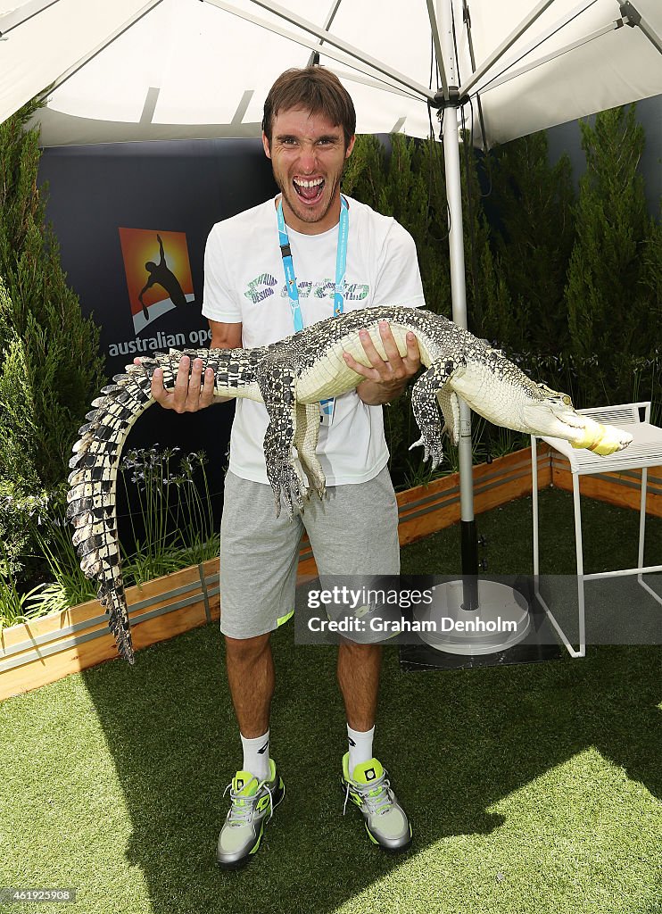 Off Court At The 2015 Australian Open