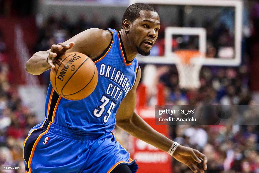 Oklahoma City Thunder v Washington Wizards