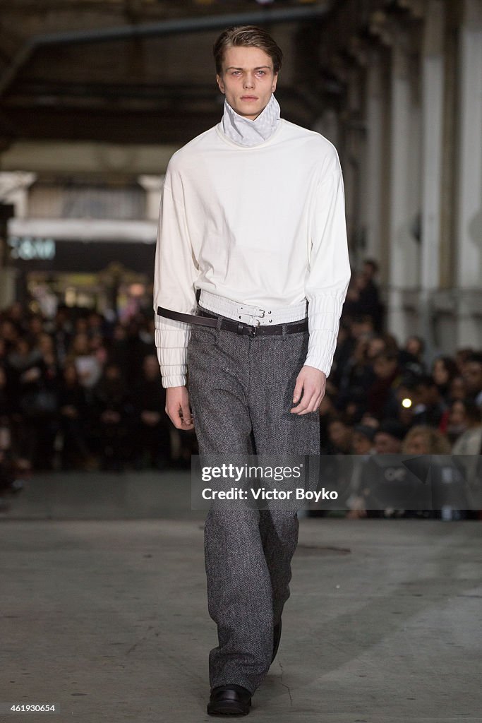 Y/Project: Runway - Paris Fashion Week - Menswear F/W 2015-2016