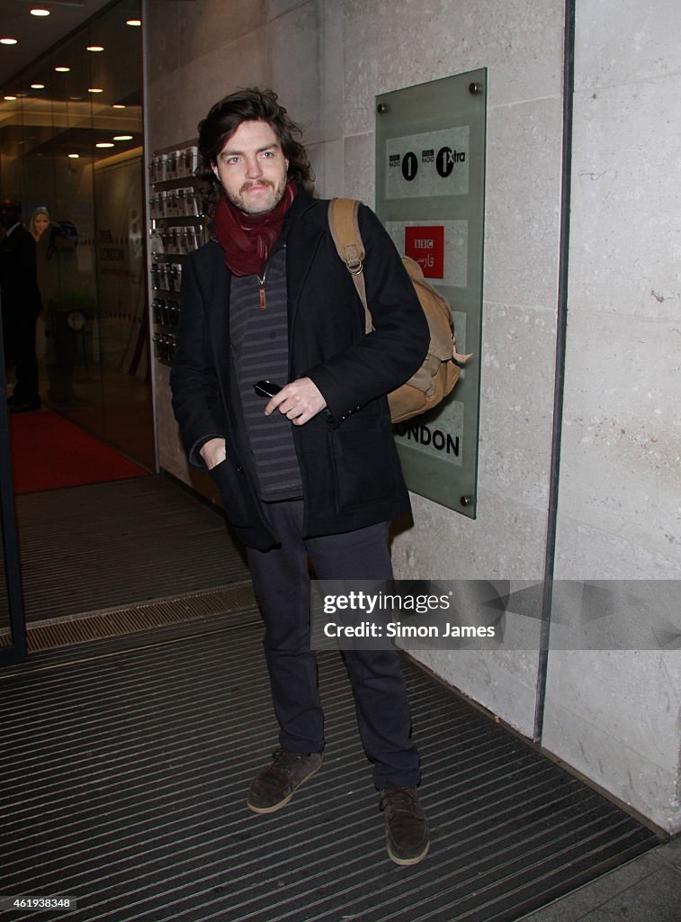 London Celebrity Sightings -  January 22, 2015