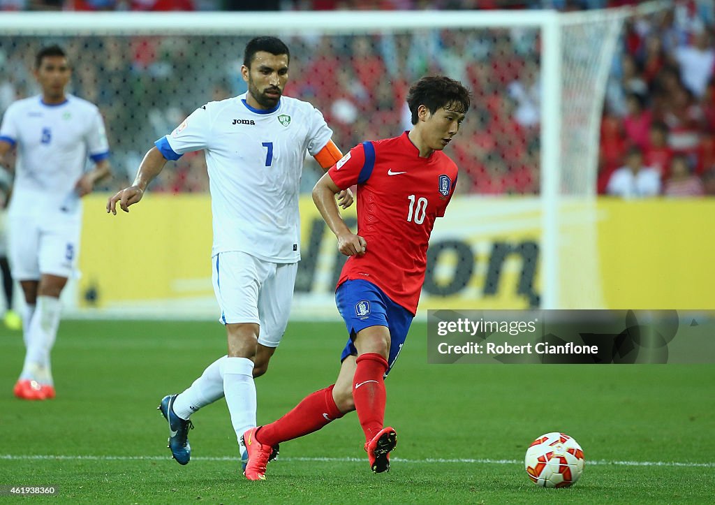 Korea Republic v Uzbekistan: Quarter Final - 2015 Asian Cup