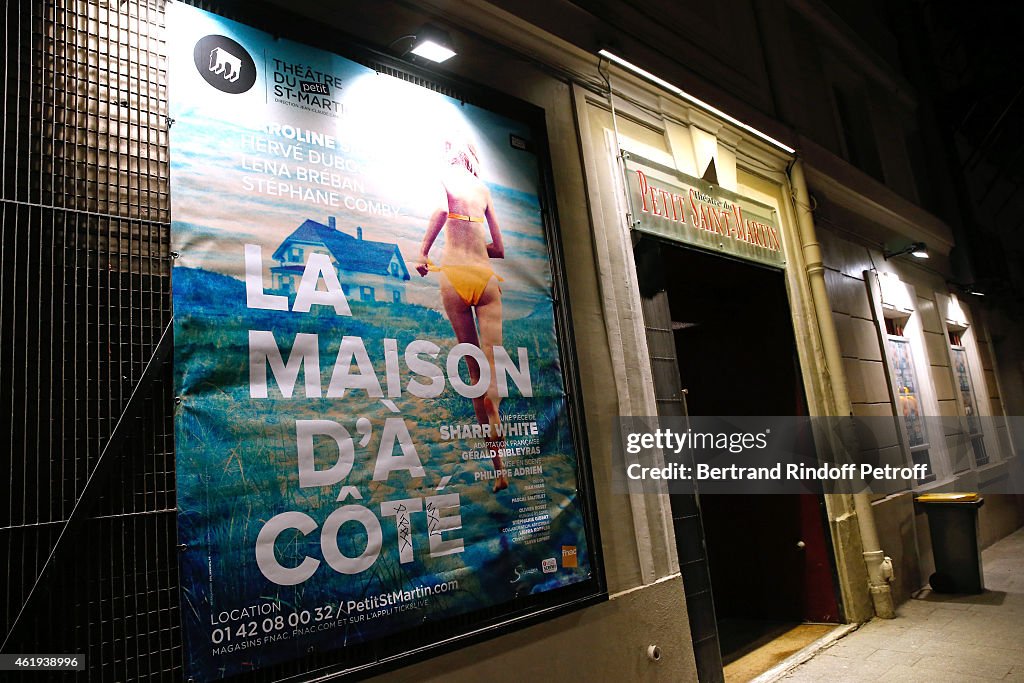 'La Maison D'A Cote' Theater Play At Theatre Du Petit Saint Martin