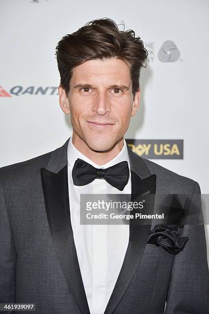 Andrew Gunsberg attends the 2014 G'Day USA Los Angeles Black Tie Gala at JW Marriott Los Angeles at L.A. LIVE on January 11, 2014 in Los Angeles,...