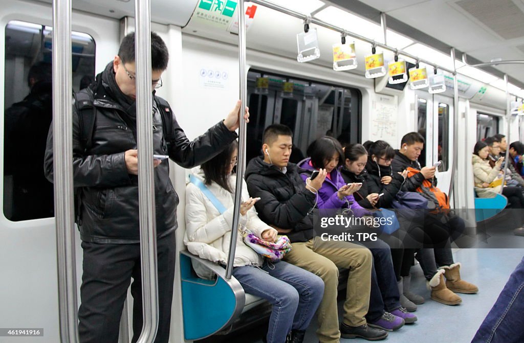 China mobile telephone users