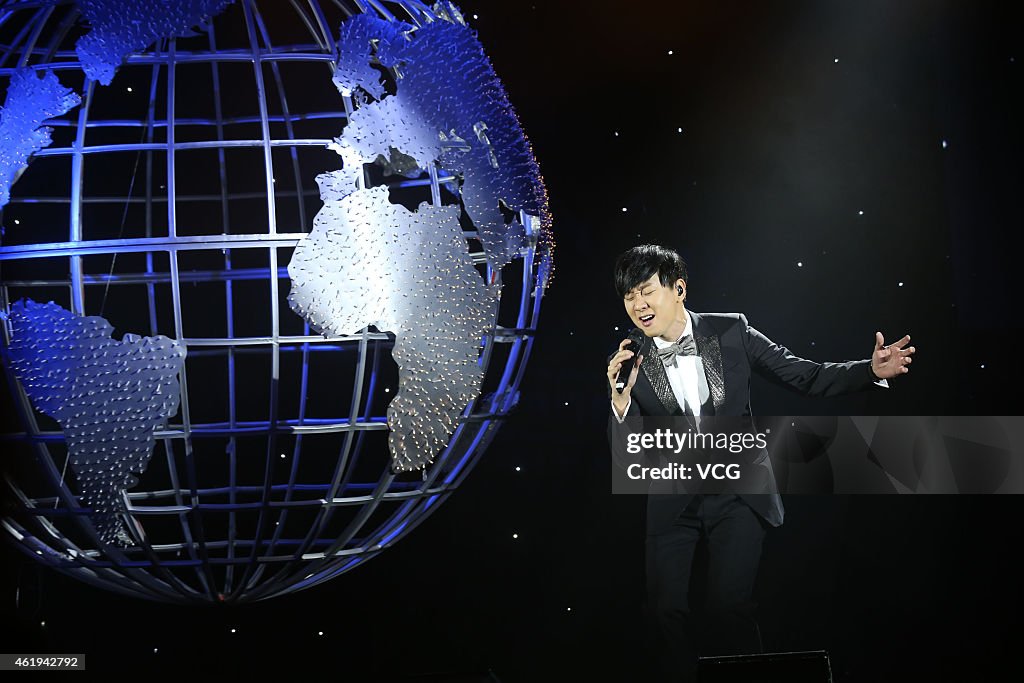 JJ Lin Celebrates His New Album "Brave New World" In Beijing