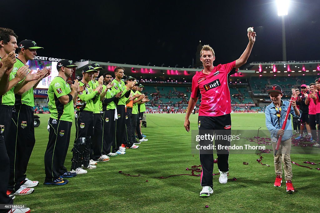 Big Bash League - Sixers v Thunder