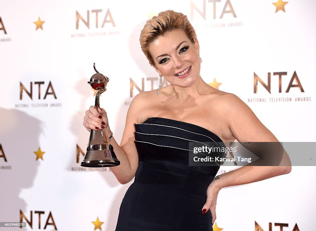 National Television Awards - Winners Room