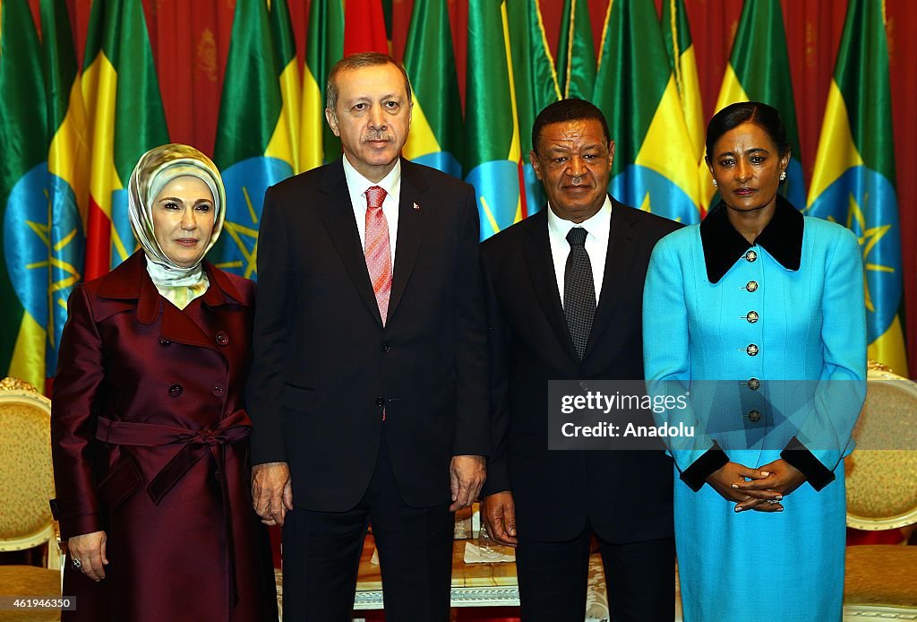 Turkish President Erdogan in Ethiopia