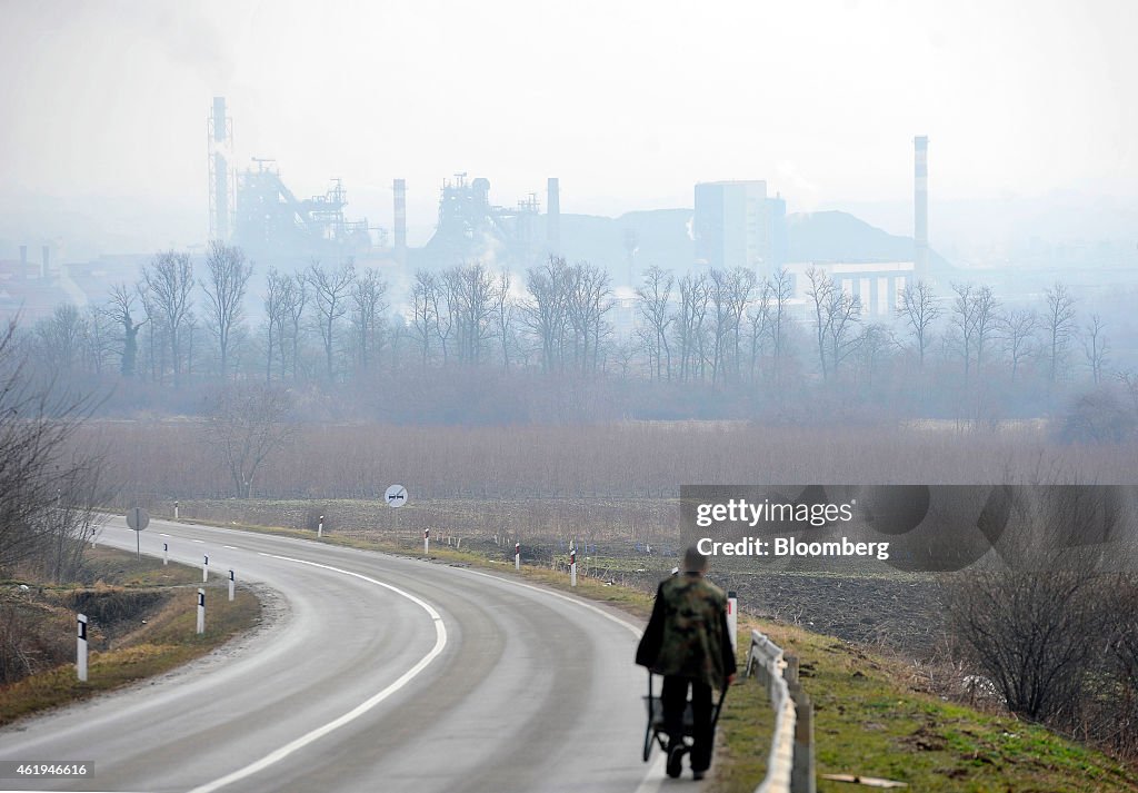 Steel Production At Zelezara Smederevo doo. Mill As Esmark Steel Group LLC Considers Purchase