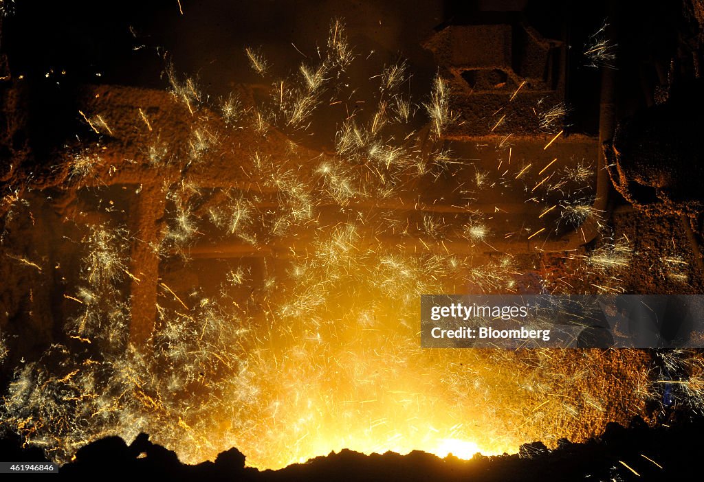 Steel Production At Zelezara Smederevo doo. Mill As Esmark Steel Group LLC Considers Purchase