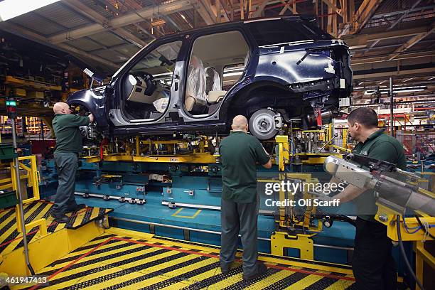 Ex Rover Factory 2014 Range Rover Images Photos and Premium High Res Pictures - Getty Images