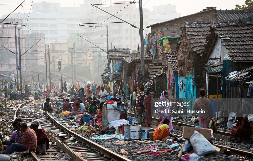 The Slums And Homeless Of Kolkata