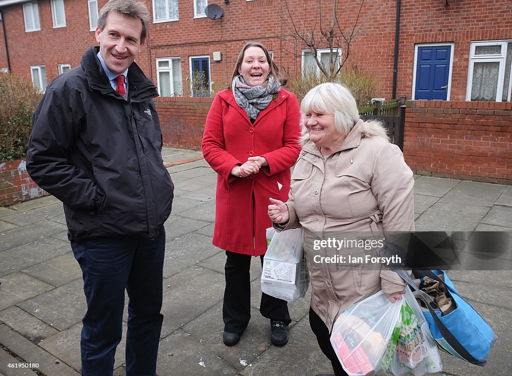 Labour's Shadow Justice Minister MP Dan Jarvis Visits Teesside