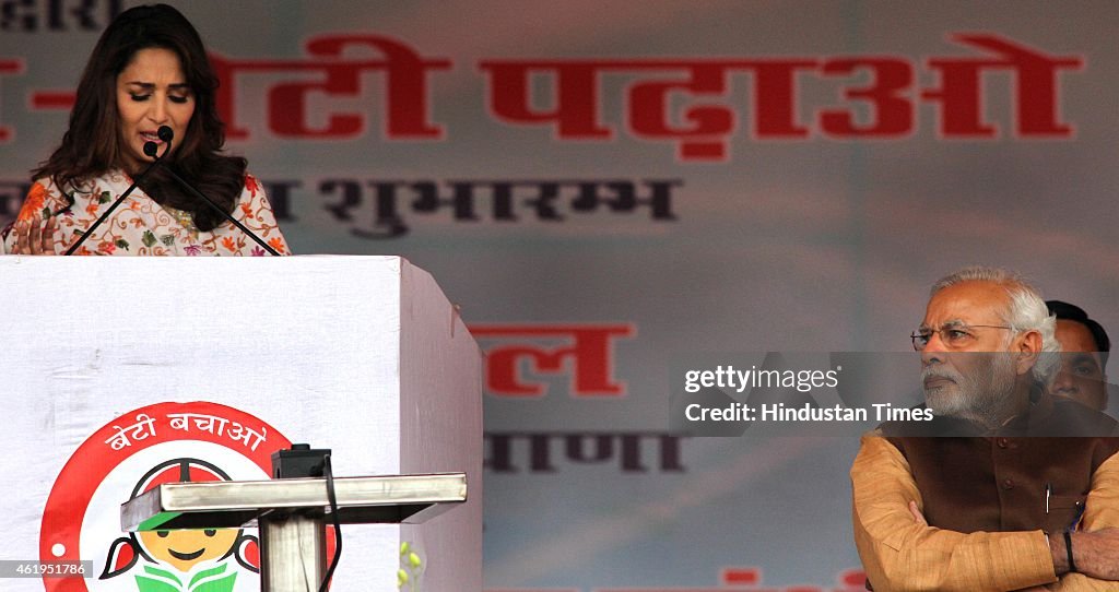 Prime Minister Narendra Modi Launches Beti Bachao Beti Padhao Campaign