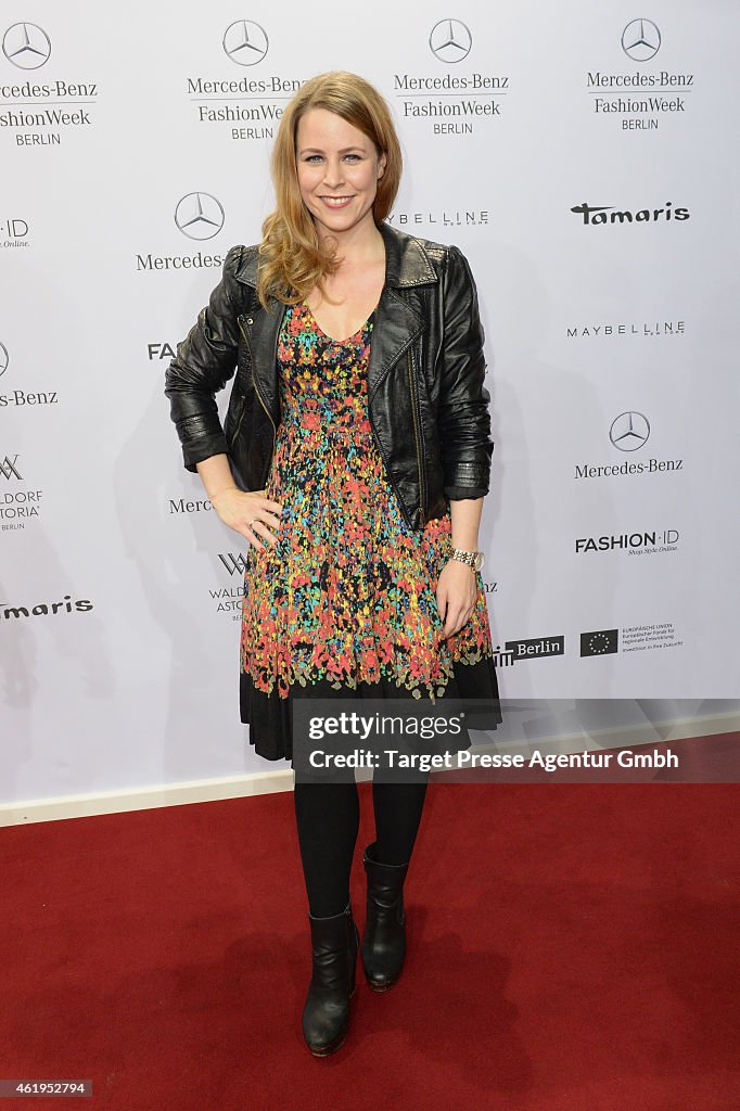 Irene Luft Arrivals - Mercedes-Benz Fashion Week Berlin Autumn/Winter 2015/16