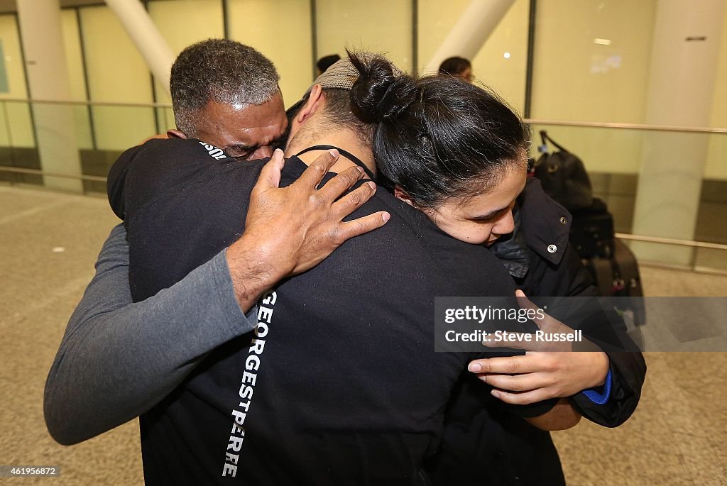 Gary Freeman Arrives In Canada