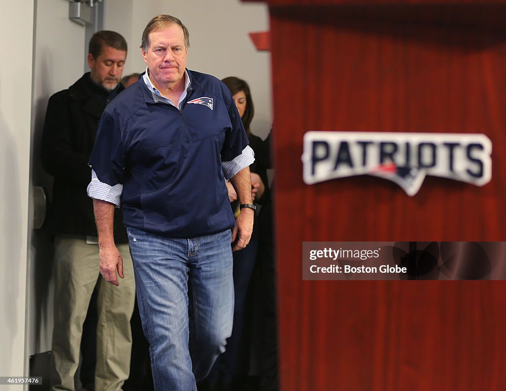 Bill Belichick Says He Has 'No Explanation' For Deflategate