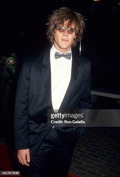 Actor Craig Sheffer attends the Smithsonian's "Hollywood: Legends & Reality" Opening Night Exhibition & Cocktail Reception on December 3, 1987 at...