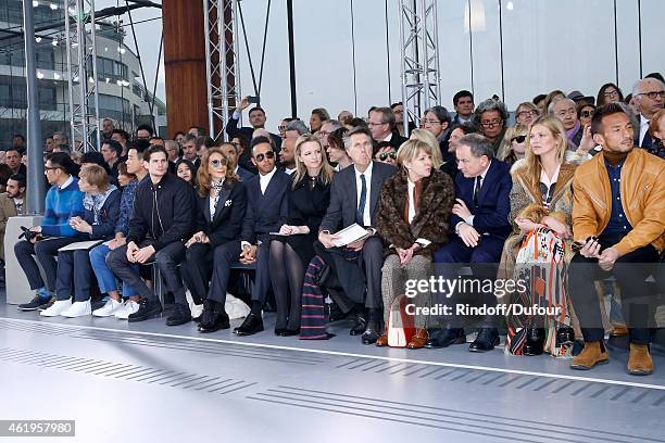 Model and actor Hu Bing, Musician Tetsuya Komuro, Chinese actor Dawei Tong, Actor Jeremie Laheurte, Marisa Berenson, Formula One World Champion Lewis...