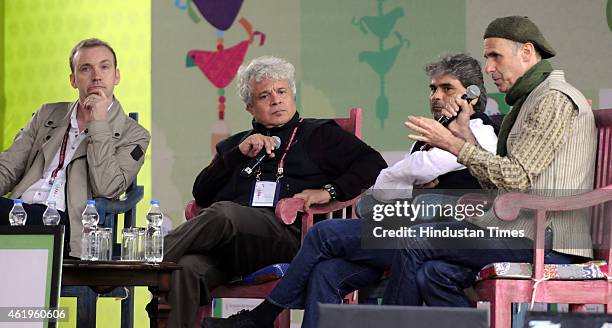 Indian journalist Basharat Peer, lecturer in Renaissance Studies Jerry Brotton, marketing guru Suhail Seth, film-maker Vishal Bhardwaj and British...