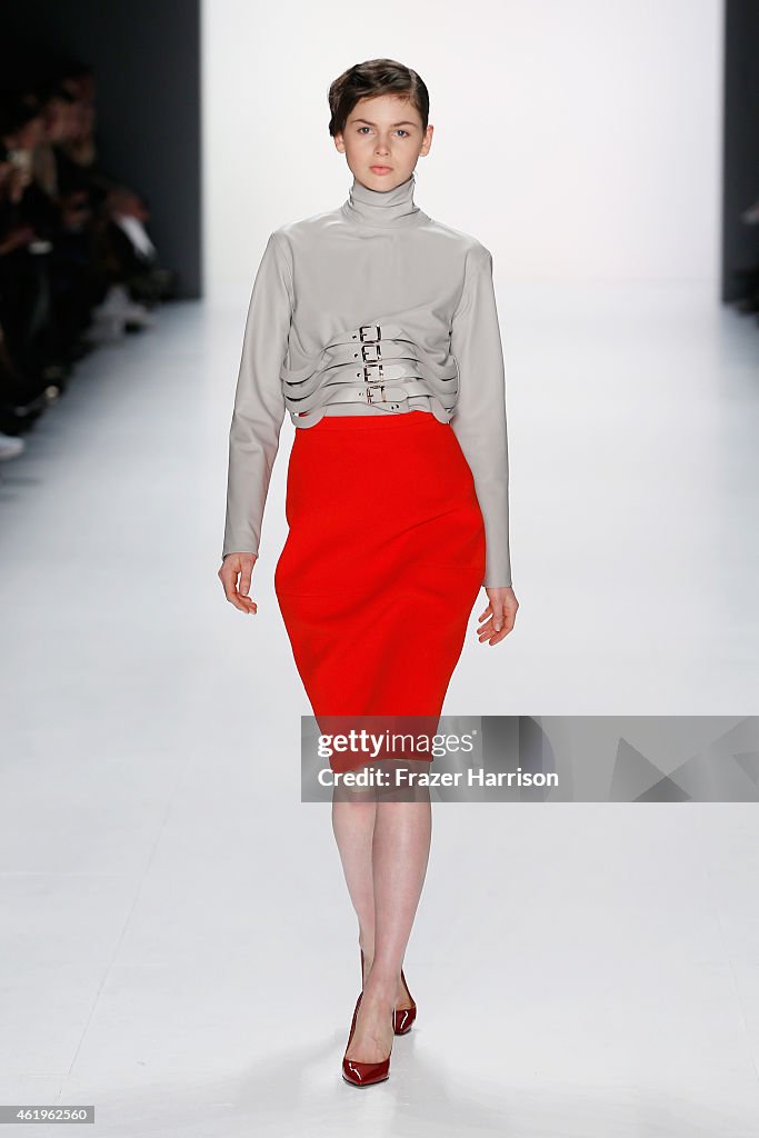 Marina Hoermanseder Show - Mercedes-Benz Fashion Week Berlin Autumn/Winter 2015/16