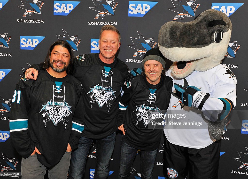 Metallica Night At The San Jose Sharks Game