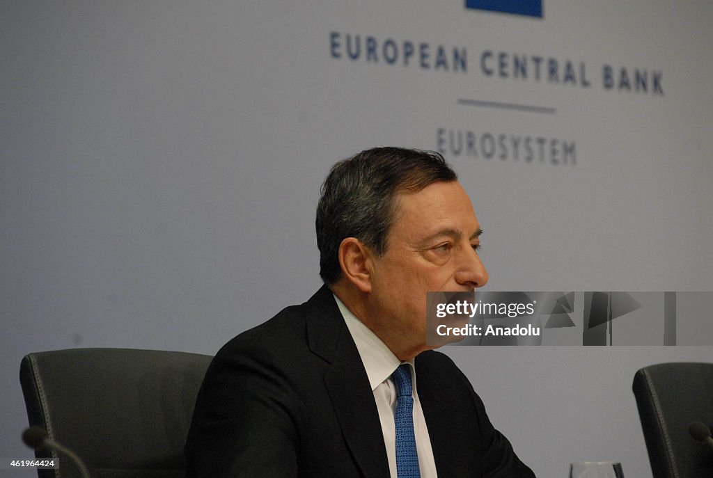 ECB's press conference after executive board meeting